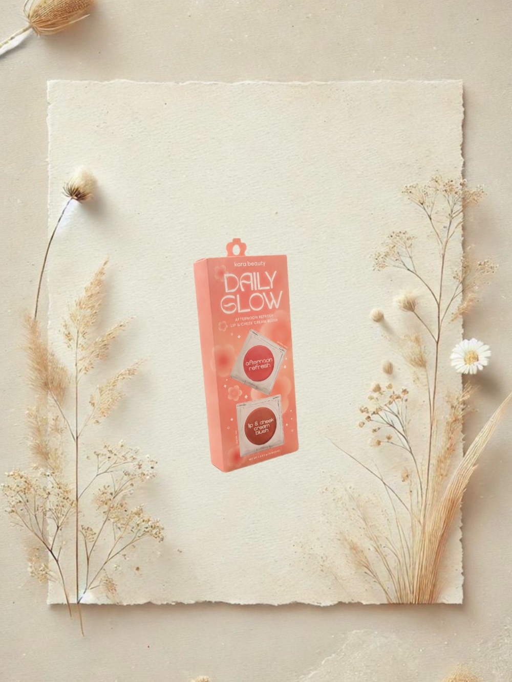 Daily Glow by Kara Beauty Lip & Cheek Duo - Afternoon Refresh